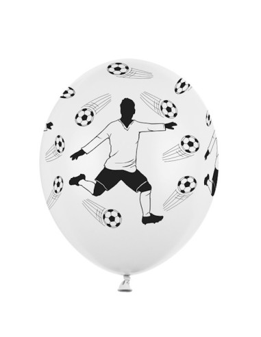 Palloni da festa Footballer – lotto di 6 palloncini decorativi per compleanno bambino | BelleFete.ch