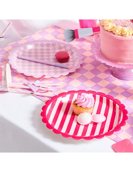 Assiettes de fête Pyjama Party – décoration anniversaire enfant | BelleFete.ch