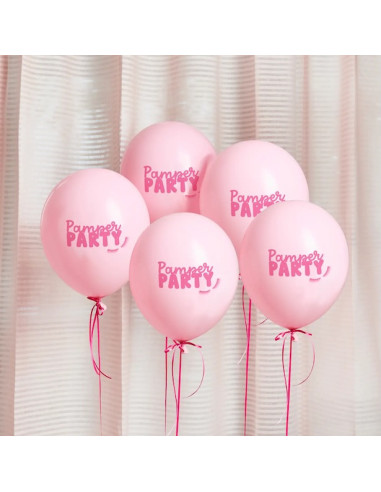 Ballons de fête Pyjama Party – décoration anniversaire fille | BelleFete.ch