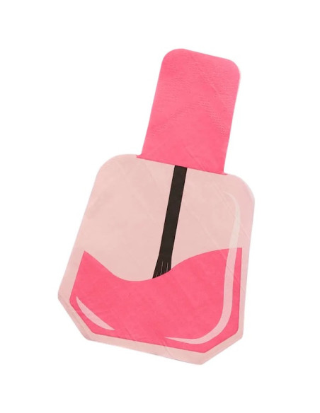 Pyjama-Party-Servietten, Nagellack | Geburtstagsdeko für Mädchen | BelleFete.ch