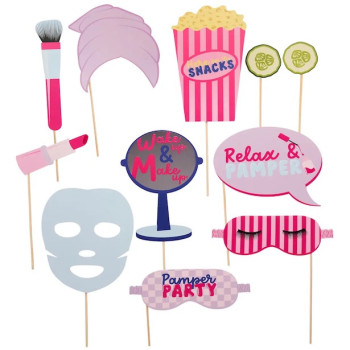 Fotozubehör Pyjama Party - Fotoecke Geburtstag Mädchen | BelleFete.ch 2