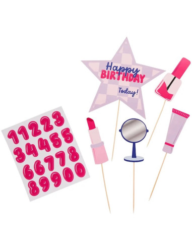 Decorazioni per torte a tema pigiama party | Compleanno di una bambina | BelleFete.ch