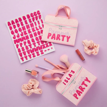 Partytaschen Kulturbeutel Pyjama Party – Geschenke Gäste Geburtstag Mädchen | BelleFete.ch 2