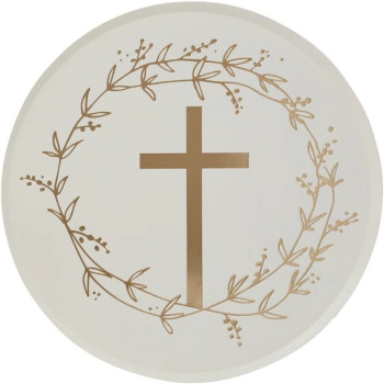 Assiettes de fête Communion – décoration de table première communion | BelleFete.ch 2