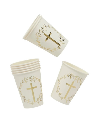 Gobelets de fête Baptême & Communion | Décoration table | BelleFete.ch
