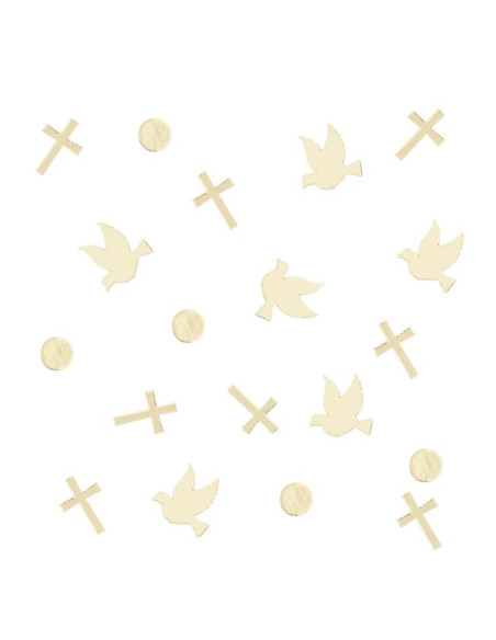 Confettis de fête Baptême & Communion | Décoration table | BelleFete.ch