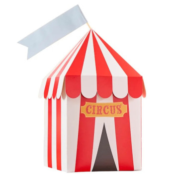 Boîtes de fête personnalisables thème cirque – sacs cadeaux anniversaire enfant | BelleFete.ch 2