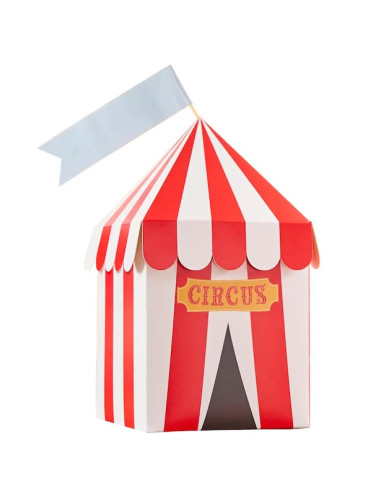 Boîtes de fête personnalisables Cirque | Sacs cadeaux | BelleFete.ch