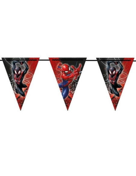 Ghirlanda di compleanno "SpiderMan" - Bellefete.ch - Svizzera - Decorazioni per feste Spiderman