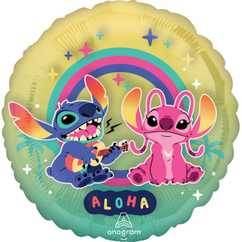 Palloncino panoramico Angel & Stitch Disney™ – effetto 3D compleanno bambino | BelleFete.ch