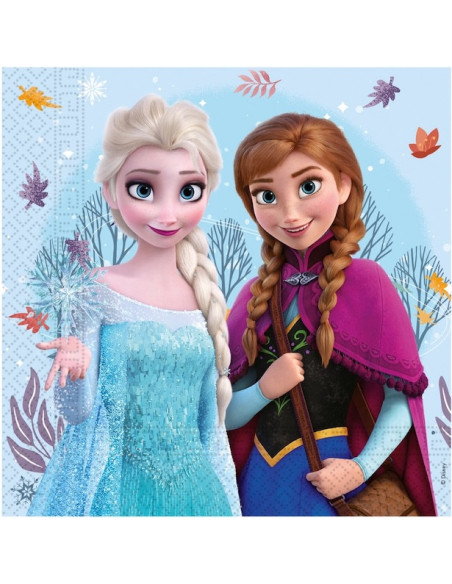 Tovaglioli per feste di compleanno Regina delle Nevi - Compleanno Disney - Bellefete.ch - Negozio svizzero