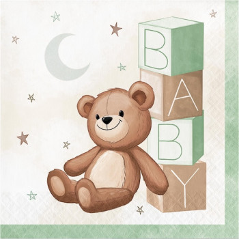 Asciugamani Teddy Bear orsetto – baby shower | BelleFete.ch