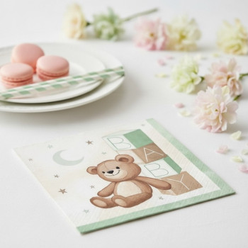 Asciugamani Teddy Bear orsetto – baby shower | BelleFete.ch 2