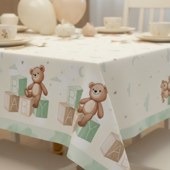 Nappe Teddy Bear ourson avec cubes BABY – baby shower | BelleFete.ch 2