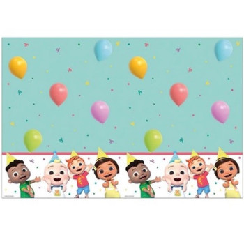 Tischdecke CoComelon 120x180 cm | Kindergeburtstagsdekoration | BelleFete.ch