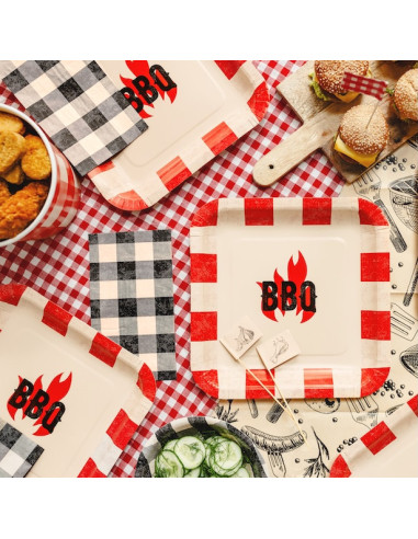 Piques décoratives Barbecue | Accessoires fête BBQ | BelleFete.ch