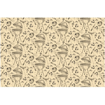 Tovaglia di carta barbecue – decorazione festa barbecue conviviale | BelleFete.ch