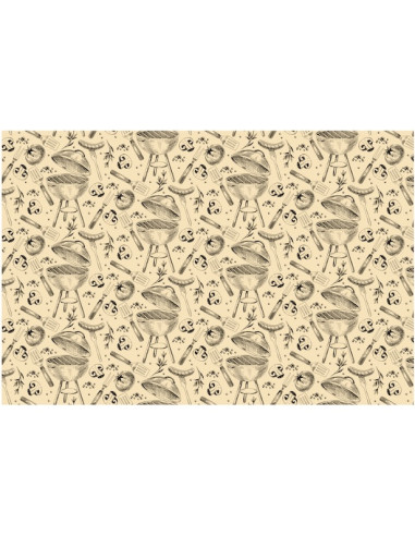 Nappe en papier barbecue – décoration fête BBQ conviviale | BelleFete.ch