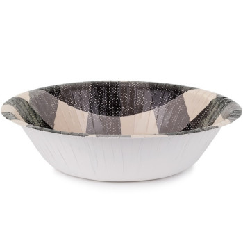 Schwarz karierte Papierbecher – Grillpartyzubehör | BelleFete.ch