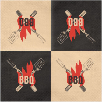 Tovaglioli per feste barbecue – decorazione tavola conviviale | BelleFete.ch 2