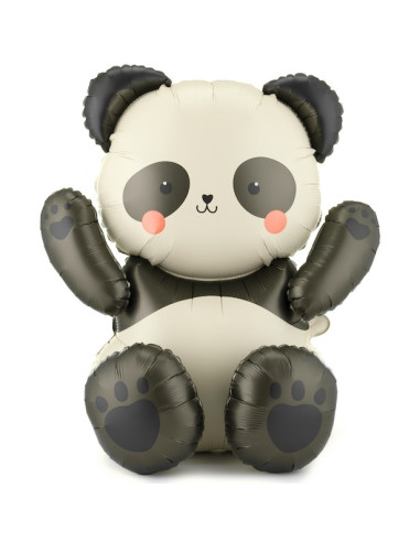 Ballon de fête en aluminium Panda - Ballons animaux - Anniversaire enfant - bellefete.ch