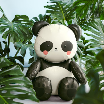 Ballon de fête en aluminium Panda - Ballons animaux - Anniversaire enfant - bellefete.ch 2