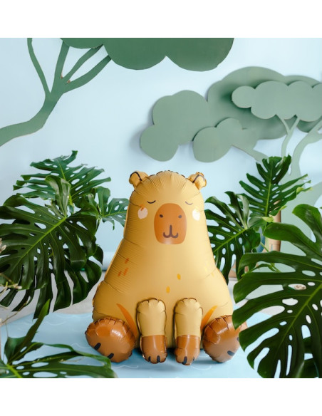 Ballon de fête en forme de Capybara | Décoration anniversaire enfant | BelleFete.ch