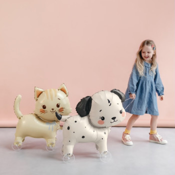 Ballon chat à roulettes – décoration anniversaire enfant originale | BelleFete.ch 2