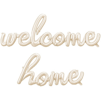 Pallone Welcome Home – decorazione festa di benvenuto calda | BelleFete.ch