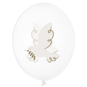 Latex-Taube-Ballons – elegante Kommunion- und Taufdekoration | BelleFete.ch 2