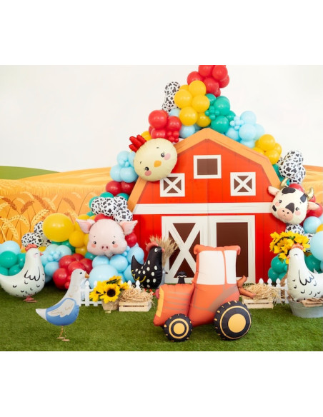 Ballon cochon | Décoration anniversaire enfant animaux | BelleFete.ch