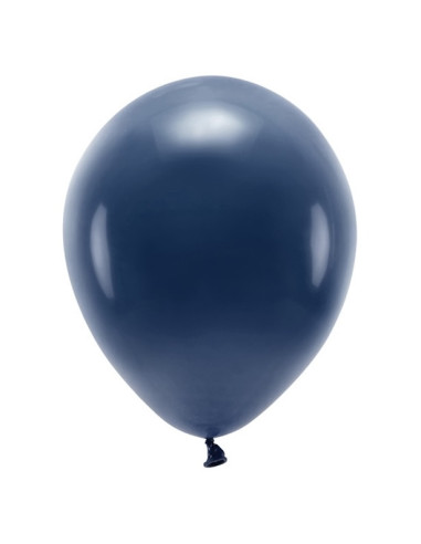 Ballons Eco Bleu Navy pastel - Ballons Biodégradables pour Fête - Bellefete.ch