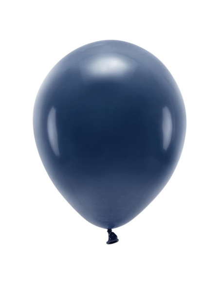 Ballons Eco Navy Blue Pastell - Biologisch abbaubare Ballons für Party - Bellefete.ch