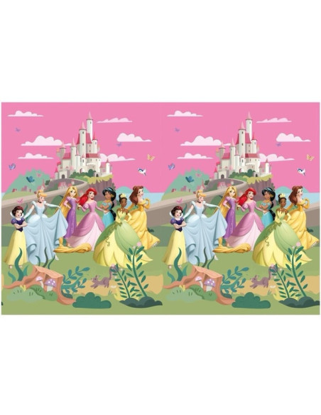 Nappe de table en plastique Princesses - Déco Anniversaire fille - Bellefete.ch