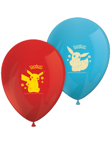 Ballons de fête Pokémon – décoration anniversaire enfant thème Pokémon | BelleFete.ch
