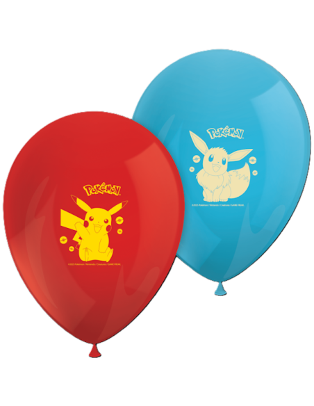 Ballons de fête Pokémon – décoration anniversaire enfant thème Pokémon | BelleFete.ch