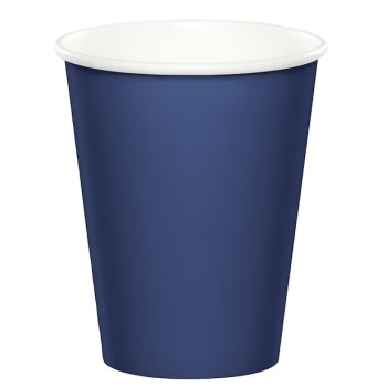 Bicchieri di carta blu navy - Bellefete.ch - Svizzera - Stoviglie usa e getta