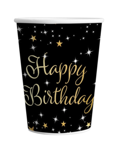 Geburtstagsgläser „Happy Birthday“ - Partydekorationen - Bellefete.ch - Schweiz