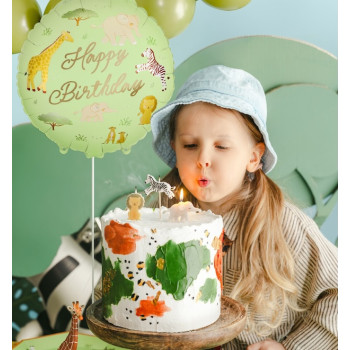 Palloncino da festa ''Happy Birthday'' Safari - Bellefete.ch 2