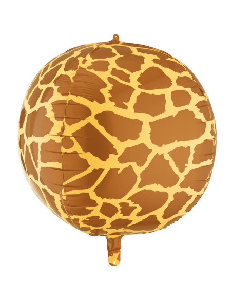 Alu-Ballon Giraffe mit Flecken – Geburtstagsdekoration zum Thema Safari | BelleFete.ch