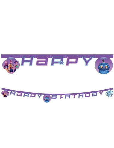 Guirlande K-Pop Demon Hunters | Décoration d'anniversaire | BelleFete.ch