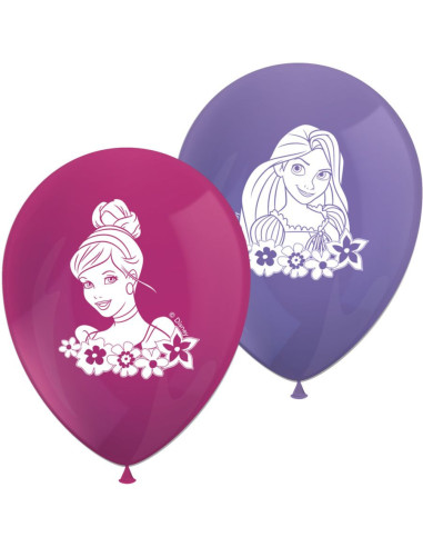Ballons Princesses Disney (Lot de 8) | BelleFete.ch