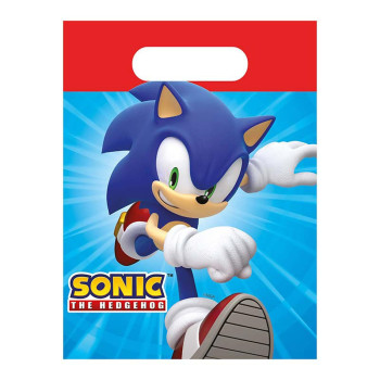 Sonic the Hedgehog Geschenktüten aus Papier (4 Stk.) | BelleFete.ch