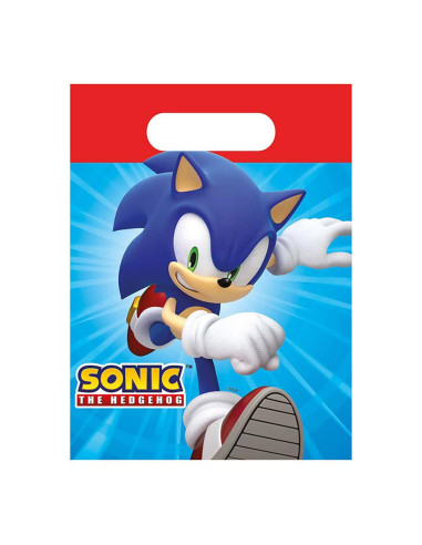 Sonic the Hedgehog Geschenktüten aus Papier (4 Stk.) | BelleFete.ch