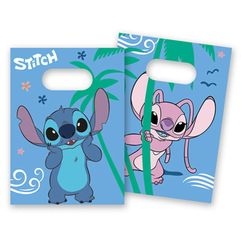 Sacs cadeaux en papier Disney Lilo & Stitch (4 pièces) | BelleFete.ch