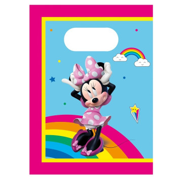 Disney Minnie Mouse Geschenktüten aus Papier (6 Stk.) | BelleFete.ch