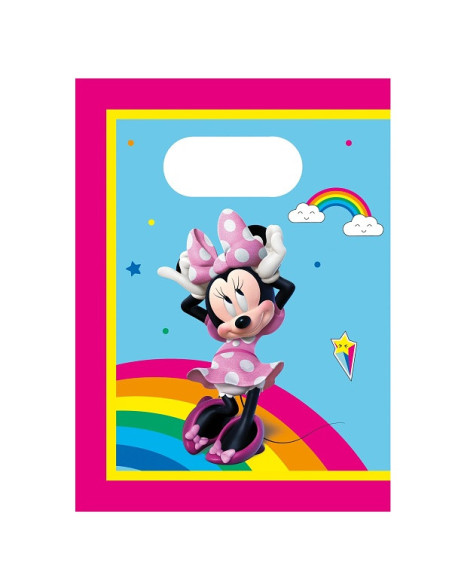 Disney Minnie Mouse Geschenktüten aus Papier (6 Stk.) | BelleFete.ch