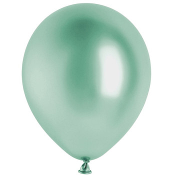 50 Mini Ballons Vert Bouteille 12 cm - Déco Fête