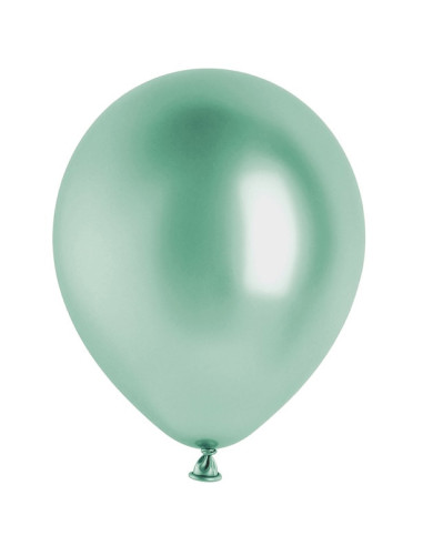 50 Mini Ballons Vert Bouteille 12 cm - Déco Fête