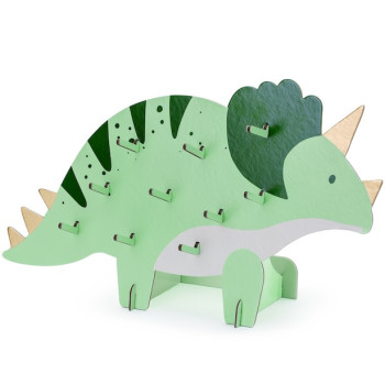 Présentoir à Snacks Dinosaure Triceratops 38 cm - Fête